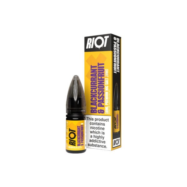 10mg RIOT X 10ml Nic Salts by Riot Squad (50VG/50PG) - Image 3