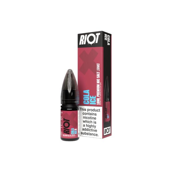 10mg RIOT X 10ml Nic Salts by Riot Squad (50VG/50PG) - Image 9