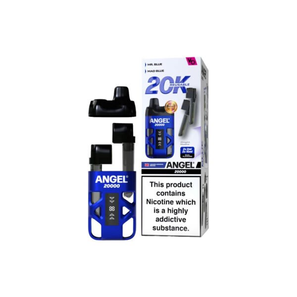 20mg Angel 20000 by Vapes Bars Duel Prefilled Pod Vape Kit 20000 Puffs - Image 13