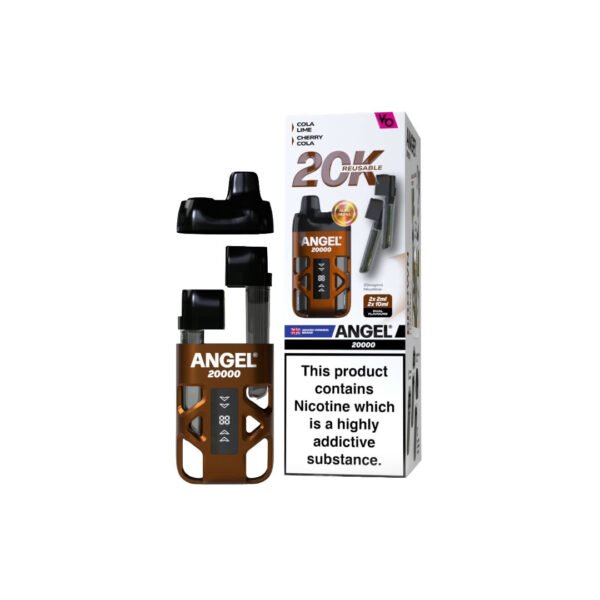 20mg Angel 20000 by Vapes Bars Duel Prefilled Pod Vape Kit 20000 Puffs - Image 14